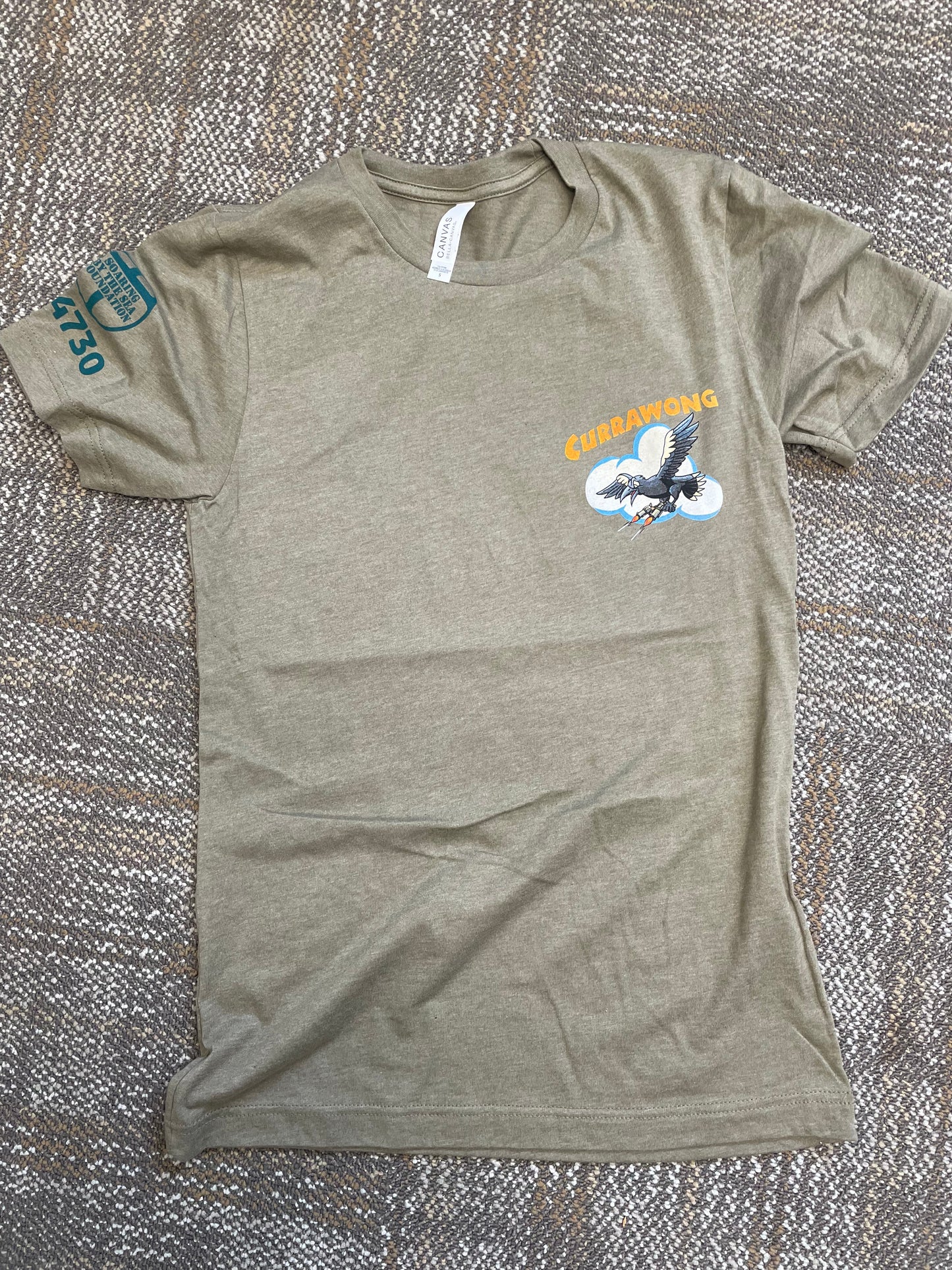 P40 Currawong Green Shirt