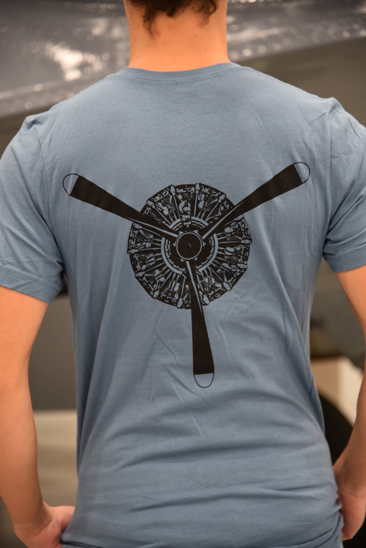 Blue Propeller Shirt