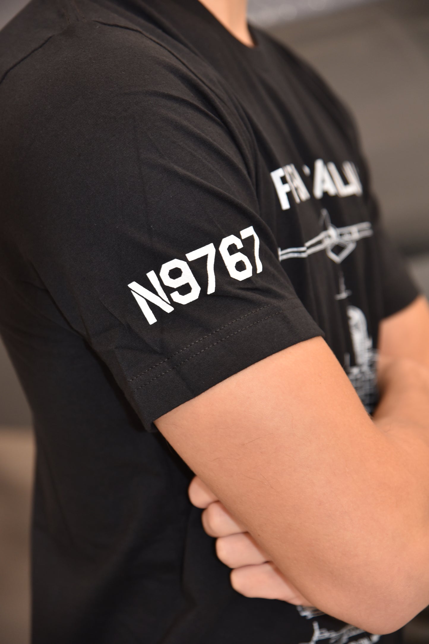 Black Schematic Shirt