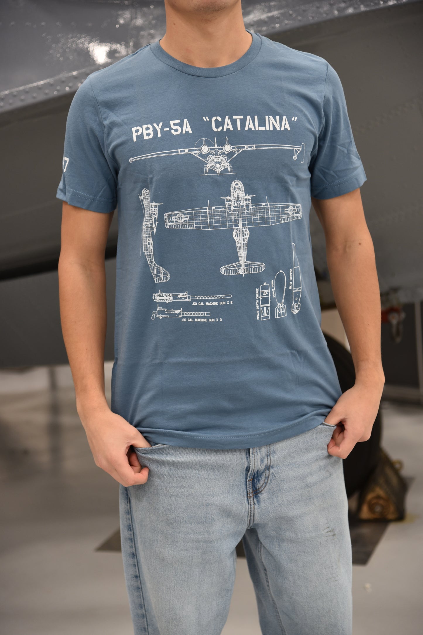 Blue Schematic Shirt