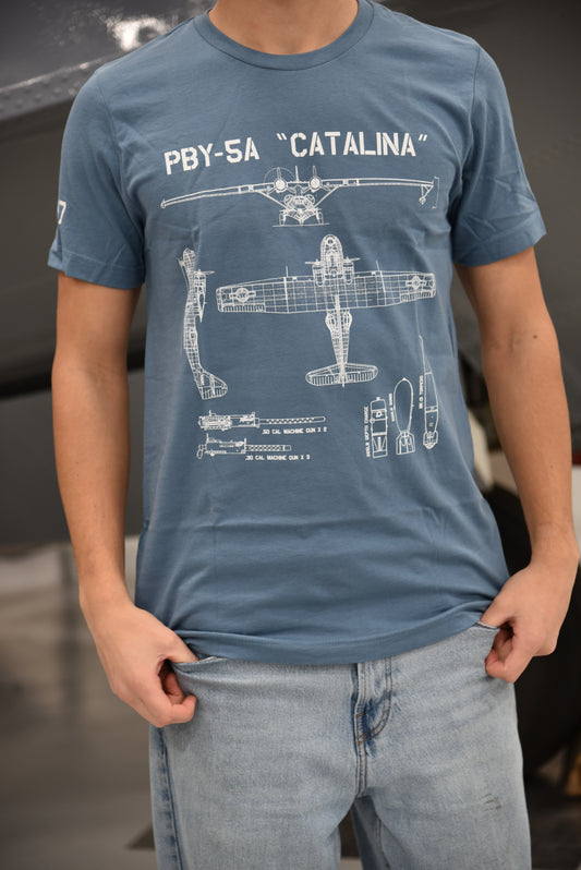 Blue Schematic Shirt