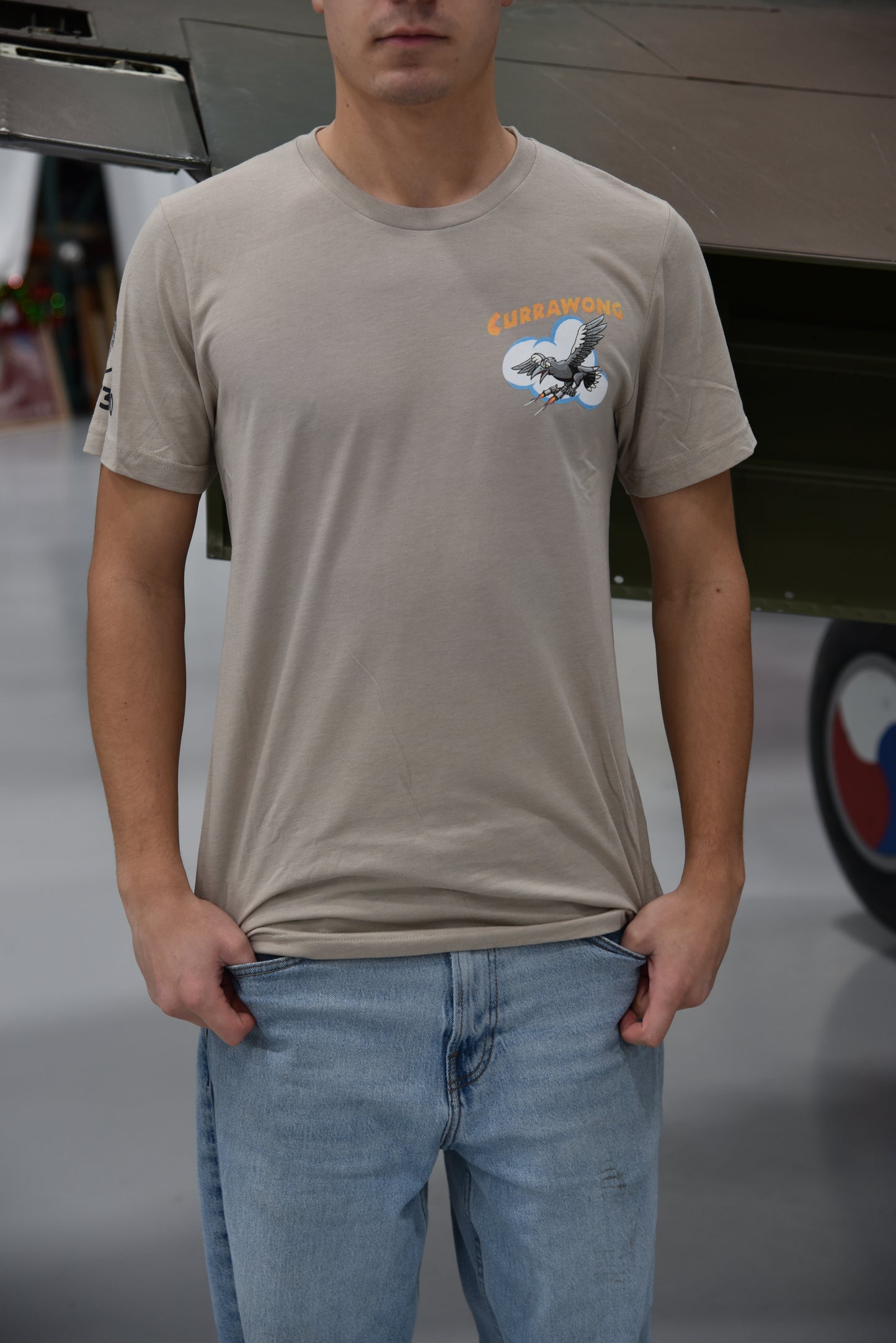 P40 Currawong Tan Shirt