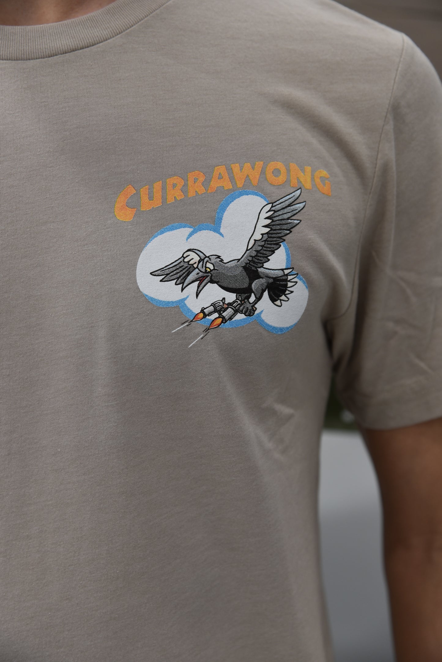 P40 Currawong Tan Shirt