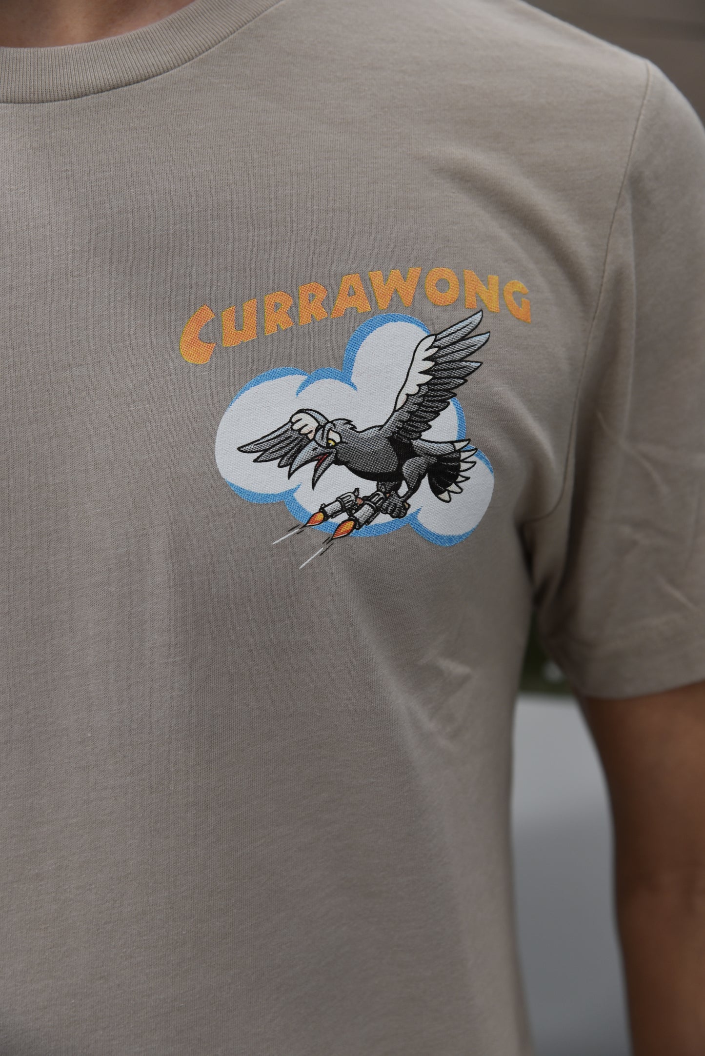 P40 Currawong Tan Shirt