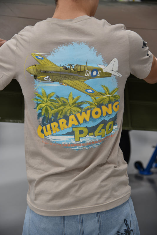 P40 Currawong Tan Shirt