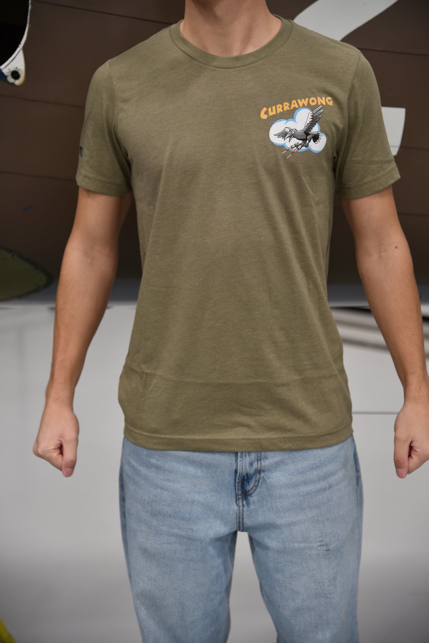 P40 Currawong Green Shirt