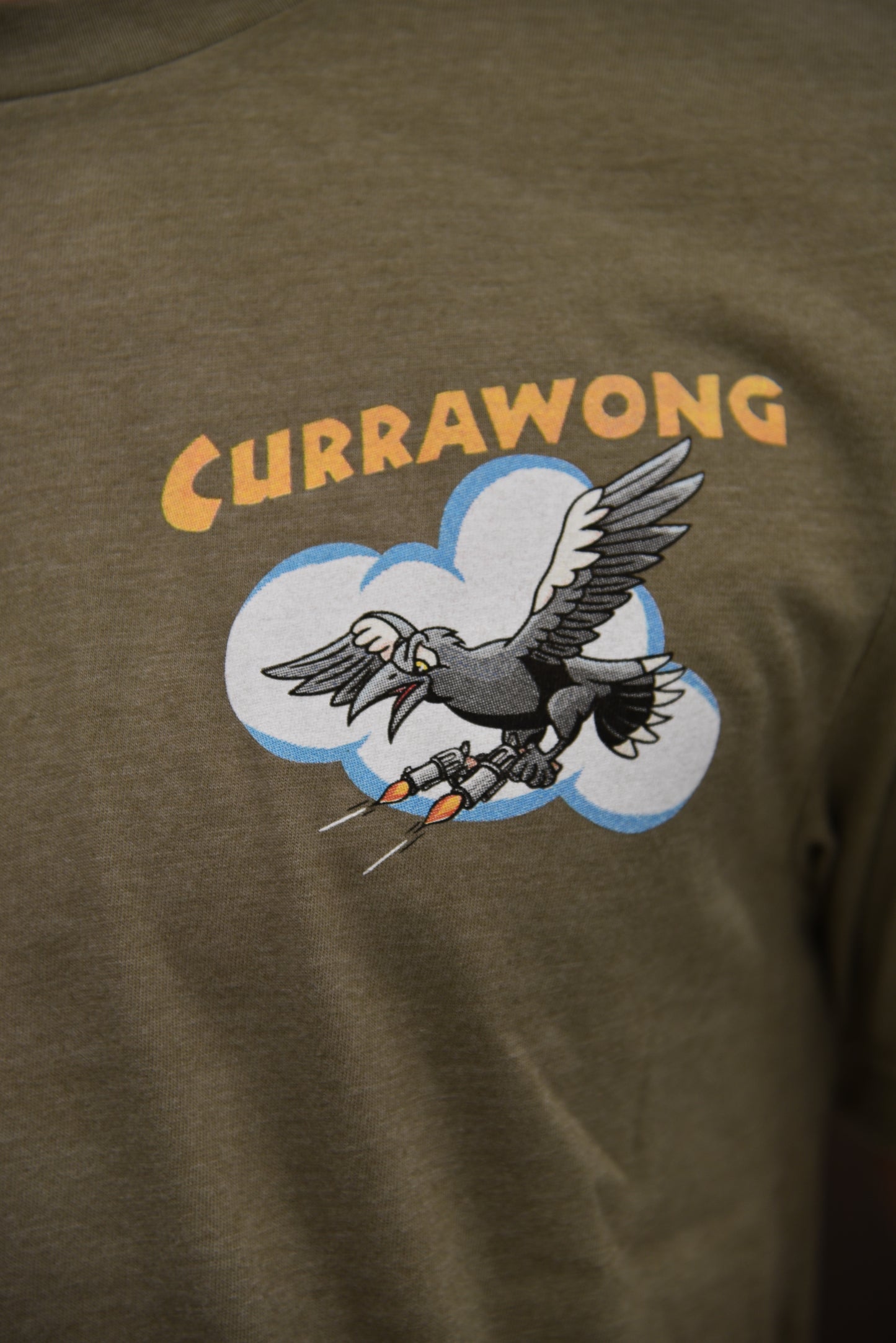 P40 Currawong Green Shirt