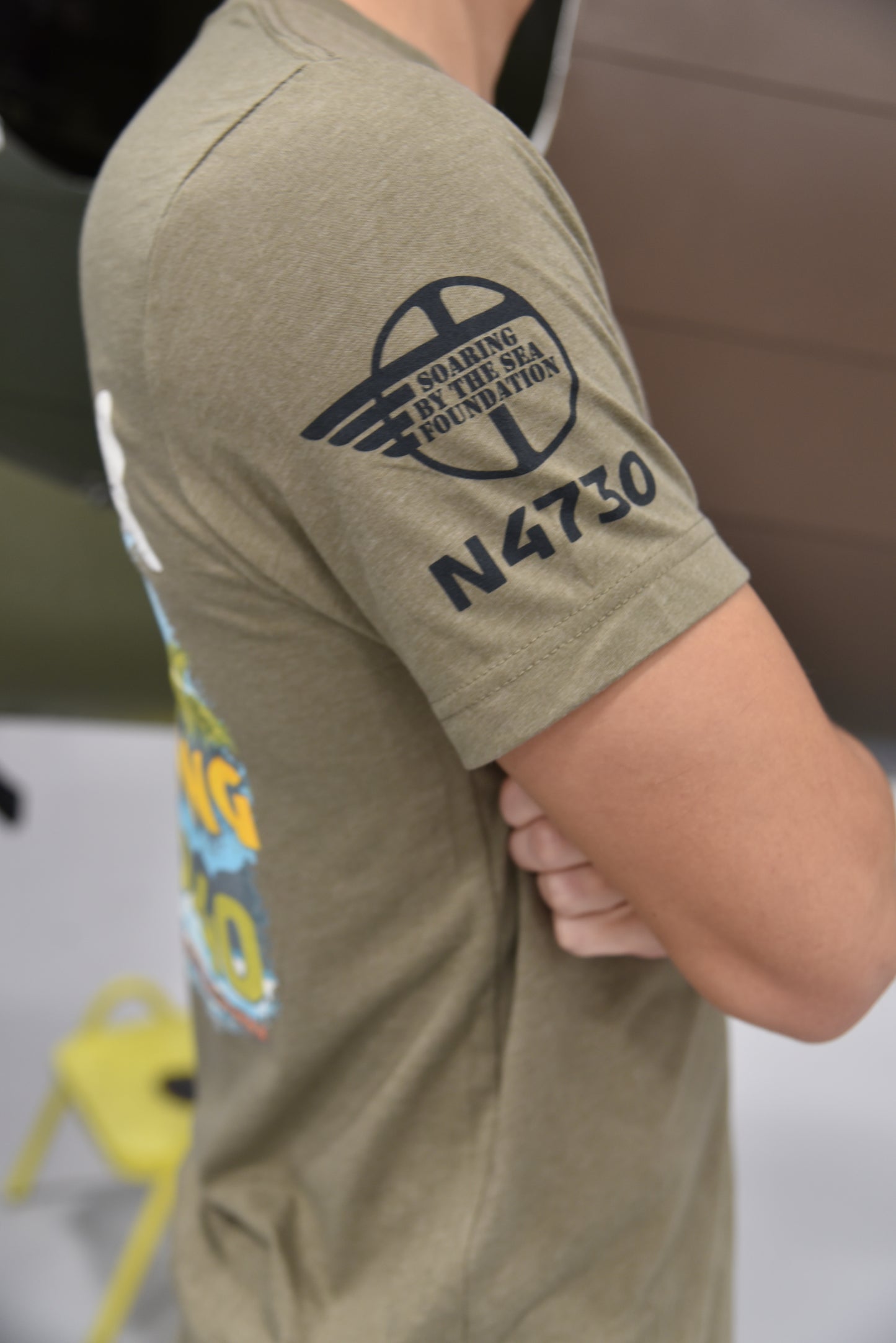 P40 Currawong Green Shirt