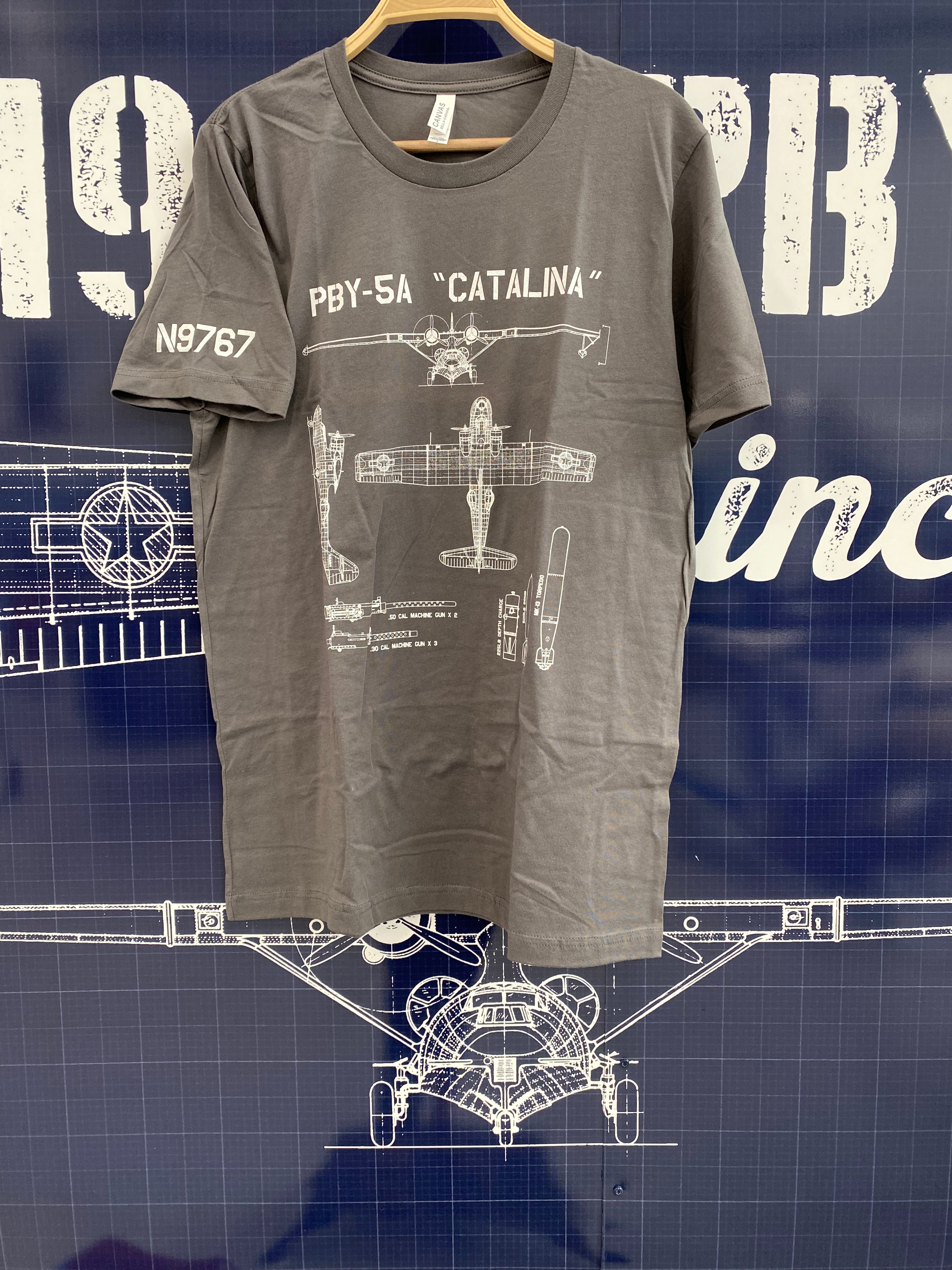 Gray Schematic Shirt – Soaring by the Sea Foundation Store
